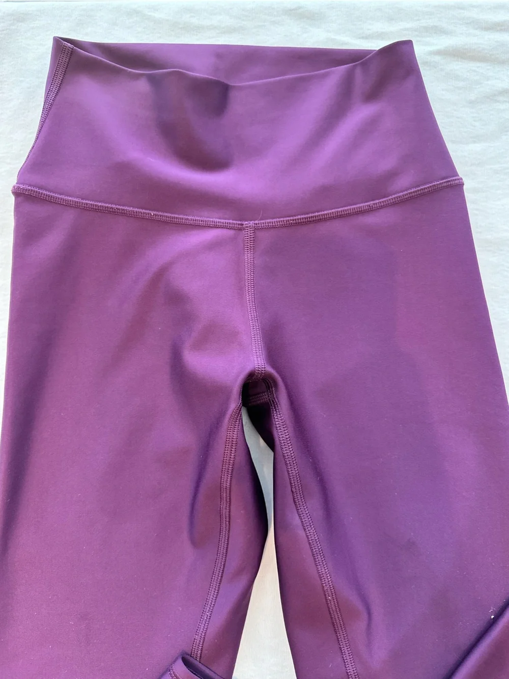 ALO Yoga Deep Plum High-Waist Leggings